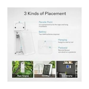 VIVOSUN Sensor remoto para termómetro e higrómetro_3