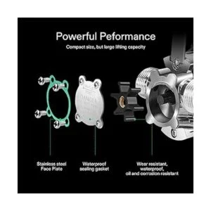 VIVOSUN Bomba de transferencia de agua de 330 GPH de 115 V_3