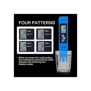 VIVOSUN Probador TDS 3 en 1 TDS EC y medidor de_4