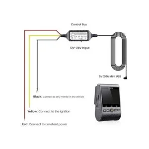 VIOFO HK3 ACC Kit de cables duros para A129 A129 Plus_4