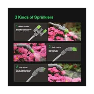 VIVOSUN Pulverizador de agua a presión para césped o