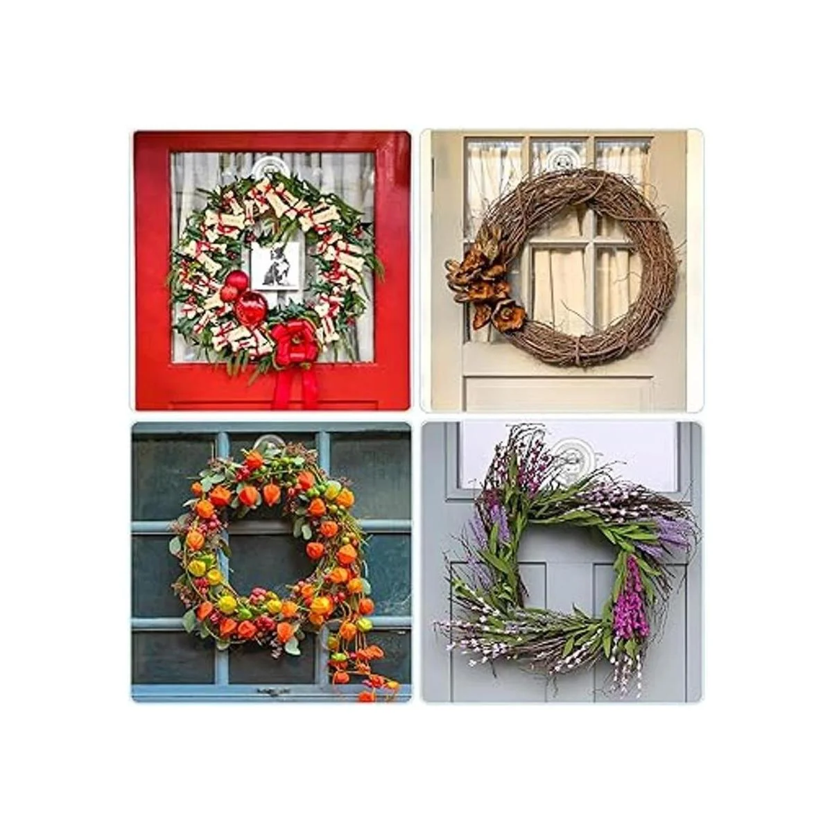 VISV Ganchos de ventosa pequeños y transparentes_2