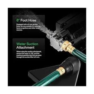 VIVOSUN Bomba de transferencia de agua de 330 GPH de 115 V_4