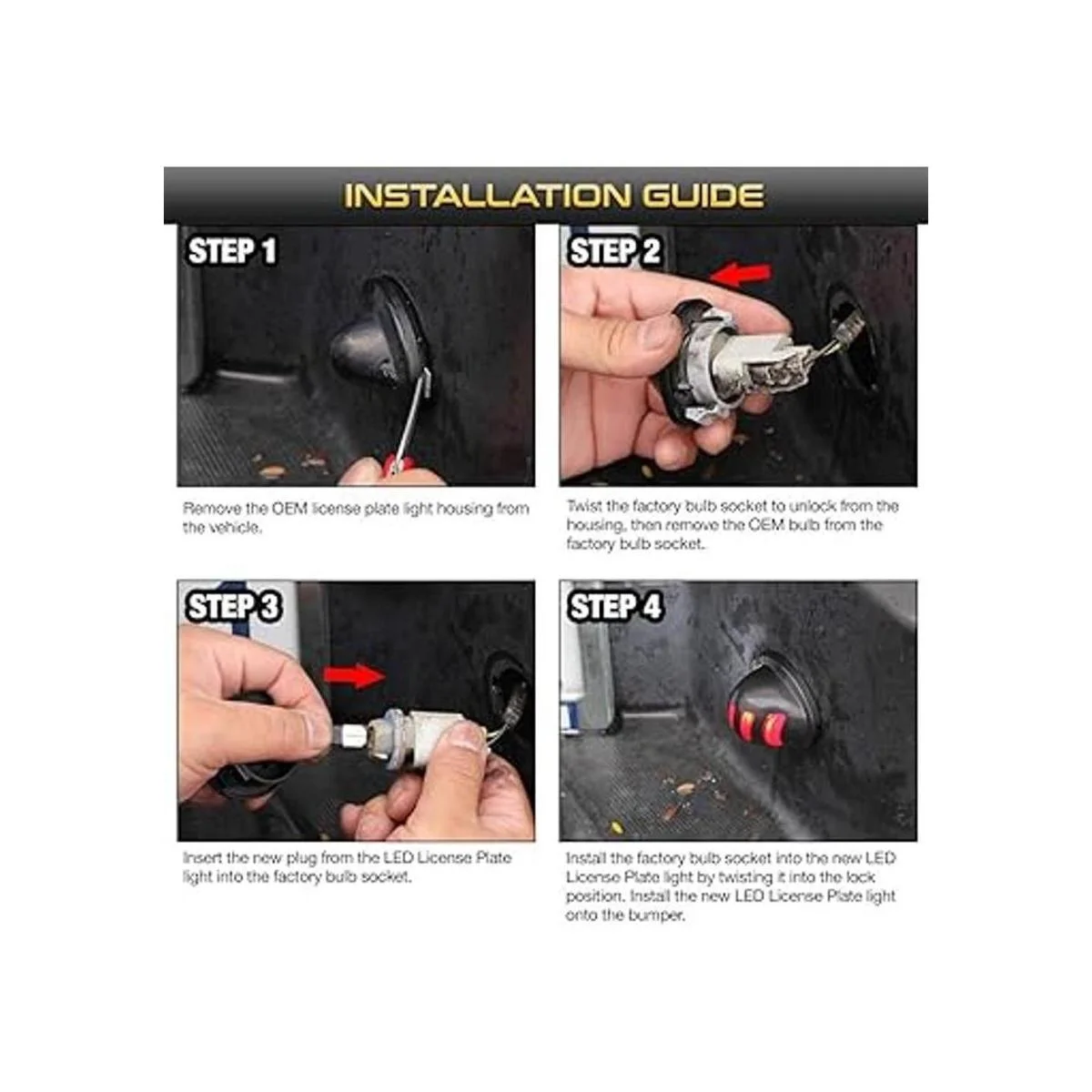 VIPMOTOZ Tubo de neón OLED rojo blanco puro LED placa de_6