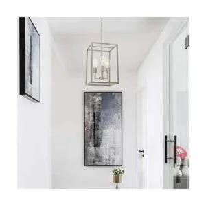 VINLUZ Lámpara de araña clásica para interiores con_3