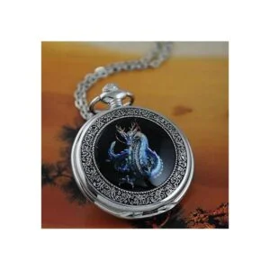 VIGOROSO Relojes Steampunk Cool Evil Dragon Esmalte_2