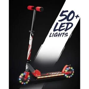 VIRO Rides VR 200 GlowRider Kick Scooter con más de 50_2