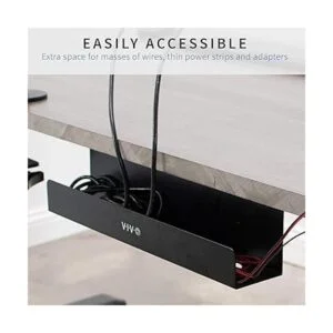 VIVO Bandeja de gestión de cables para debajo del_4