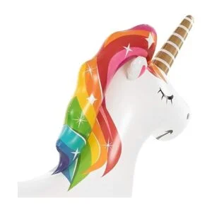 VICKEA Inflatable Sprinkler for Summer Party Fun Rainbow_5