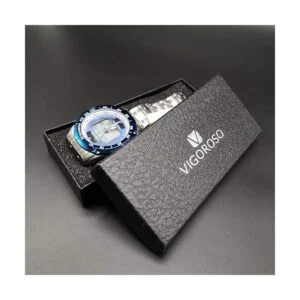 VIGOROSO Reloj de pulsera analógico digital de cuarzo para_6