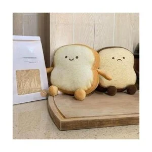 VHYHCY Almohada de pan tostado almohada de peluche de_3
