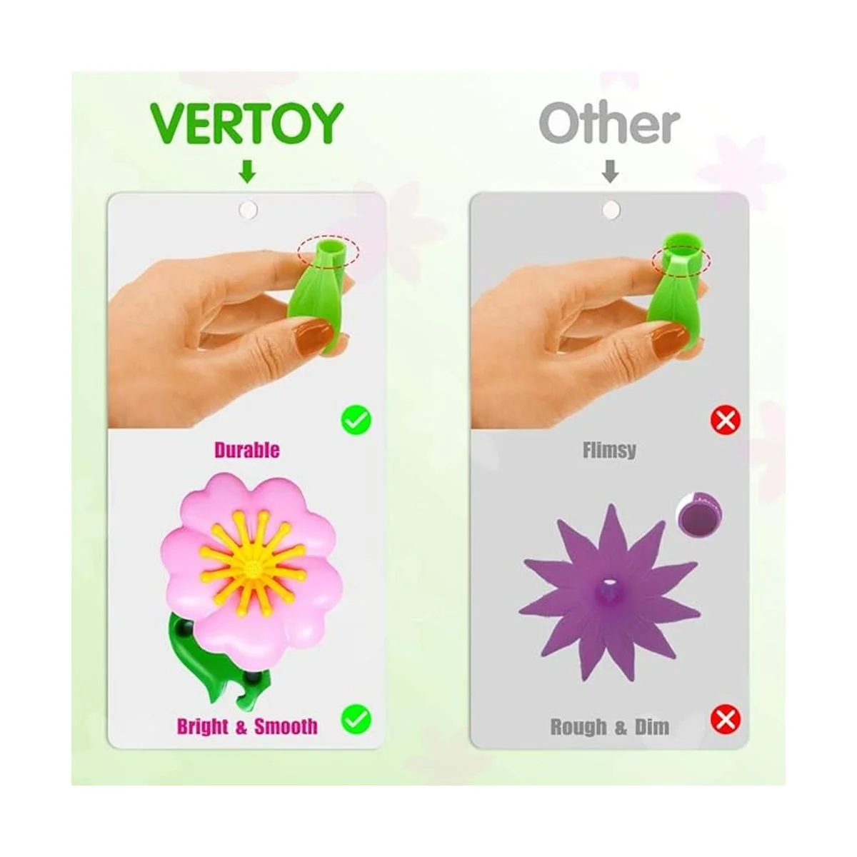 VERTOY Juego de juguetes de construcción de jardín de_4