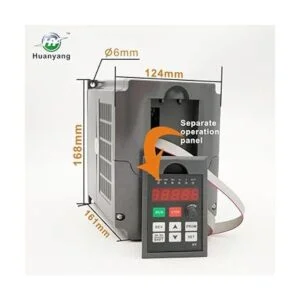 VFD de 110 V de entrada 2.2 KW 3 hp unidad de_2