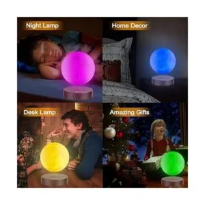 VGAzer Lámpara de luna levitadora 16 colores 20_3