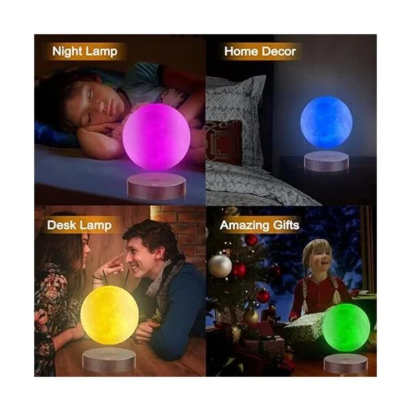 VGAzer Lámpara de luna levitadora 16 colores 20_3