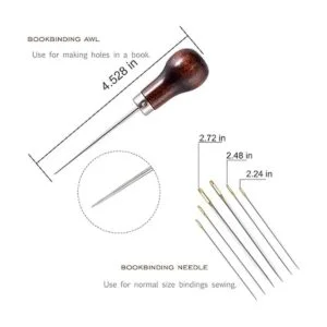 VENCINK Kit de herramientas para encuadernación de