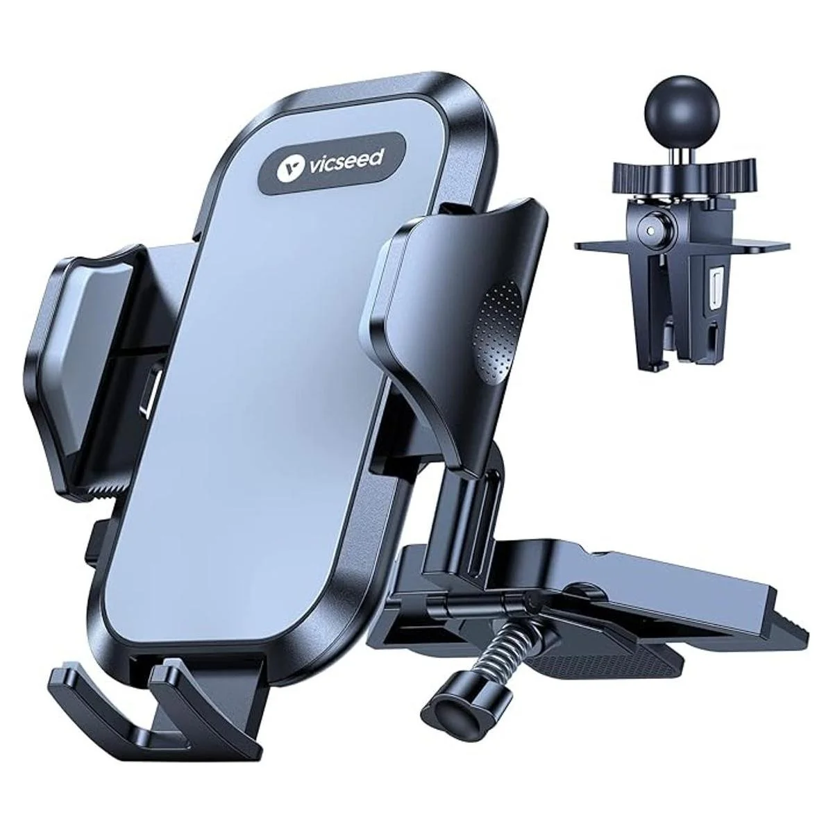 VICSEED Soporte de teléfono para automóvil ranura para CD_1