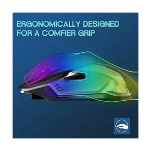 VEGCOO C8 Ratón inalámbrico recargable inalámbrico con