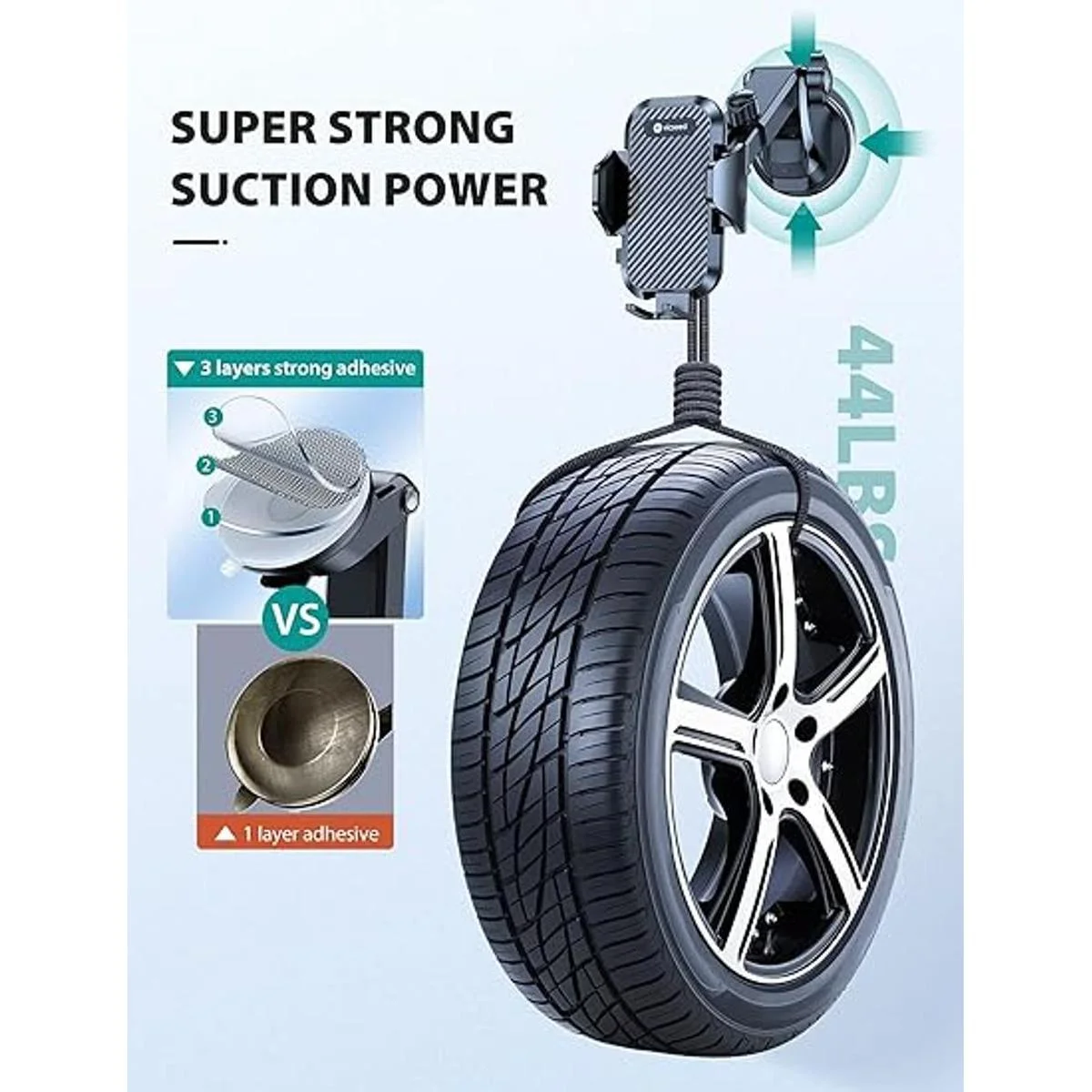 VICSEED Soporte universal de teléfonos para el tablero o_3