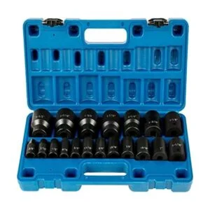 VEVOR Juego de llaves de impacto de 12 pulgadas 19