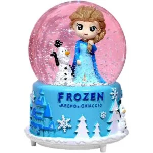 VECU Globo de nieve con música para niños 3.5 pulgadas