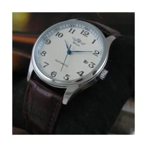 VIGOROSO Reloj mecánico automático para hombre calendario_3