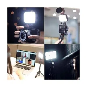 VIJIM VL100C Luz de video LED bicolor en cámara mini_6