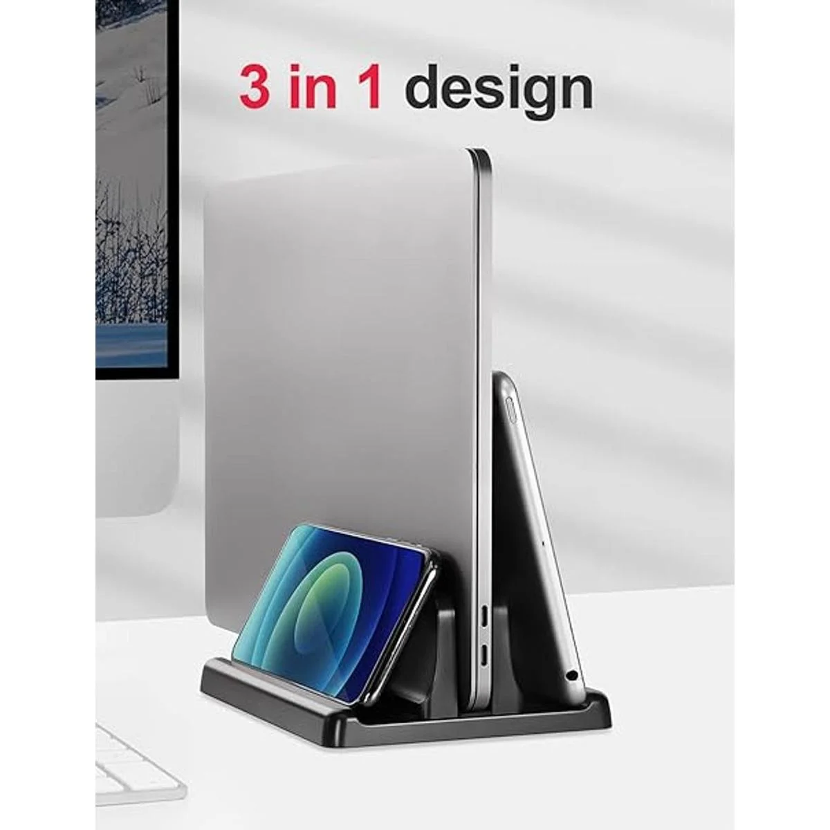 VAYDEER Soporte vertical para laptop soporte de plástico_2