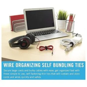 VELCRO Brand ONEWRAP Bridas para cables 100 unidades 8_2