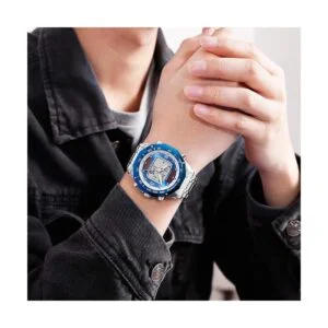 VIGOROSO Reloj de pulsera analógico digital de cuarzo para_4