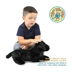 VIAHART Blythe Black Lab Peluche de peluche de 12.0 in_5