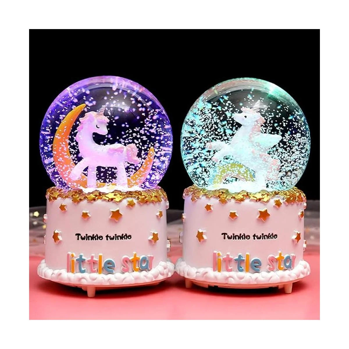 VECU Globo de nieve de unicornio 3.150 in automático