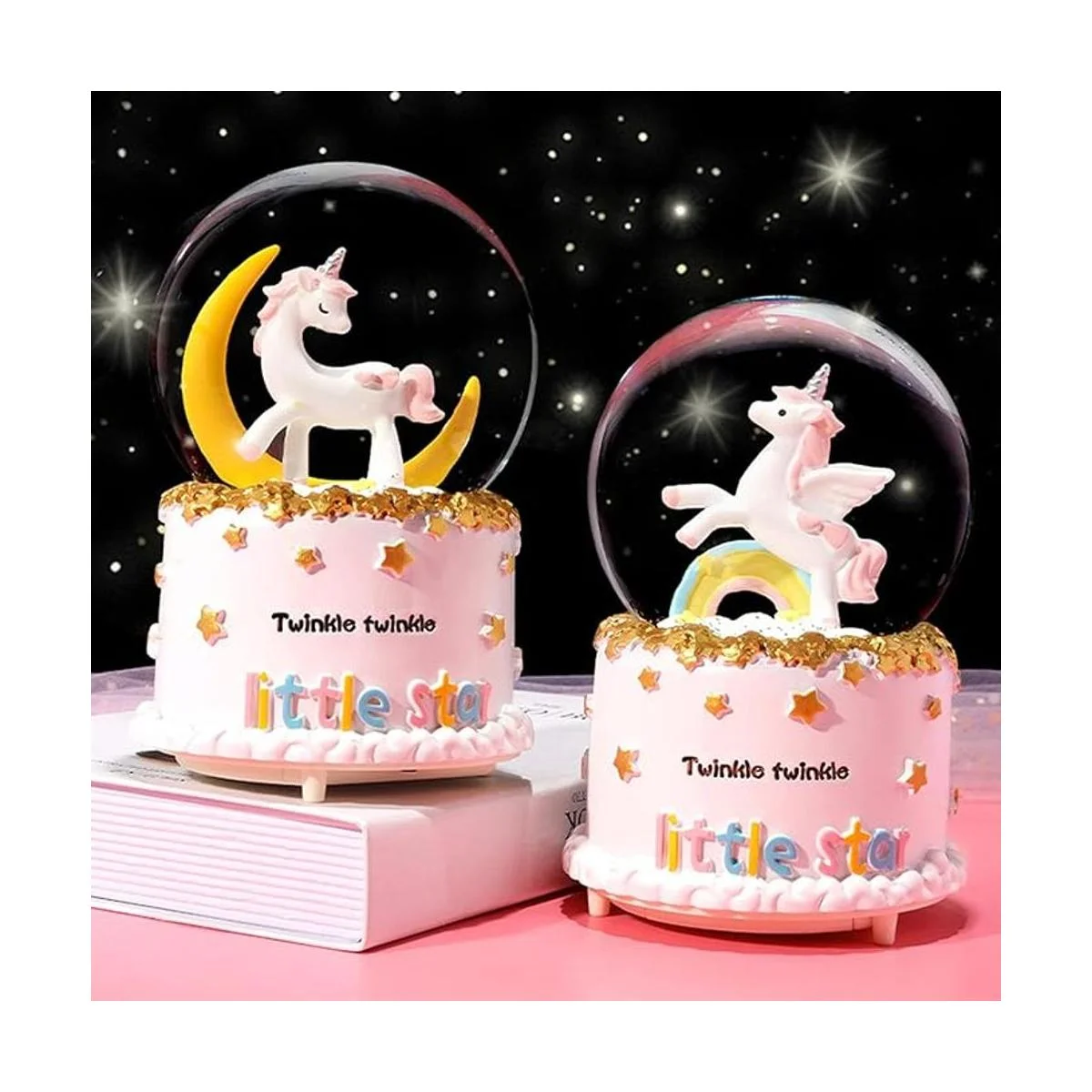 VECU Globo de nieve de unicornio 3.150 in automático