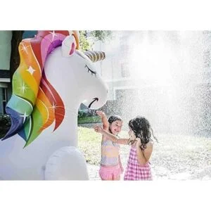 VICKEA Inflatable Sprinkler for Summer Party Fun Rainbow_2