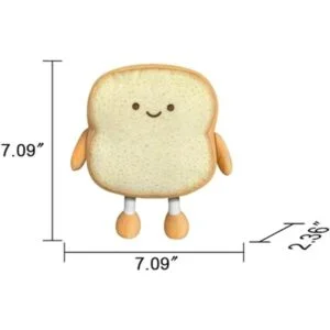 VHYHCY Almohada de pan tostado almohada de peluche de_6