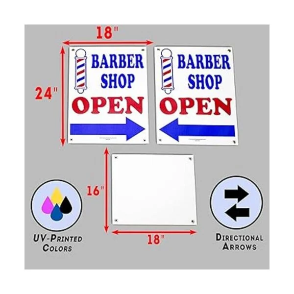 VIBE INK BARBER SHOP OPEN con flecha direccional_2