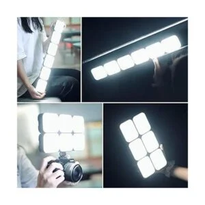 VIJIM VL100C Luz de video LED bicolor en cámara mini_5