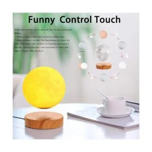 VGAzer Lámpara LED de luna de levitación giratoria con_2