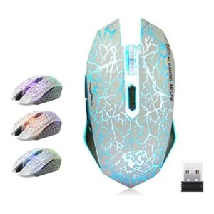 VEGCOO C10 Ratón inalámbrico para juegos mouse para_1