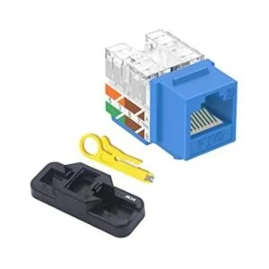 VCE RJ45 Cat6 Keystone Jacks UL Listado 50 unidades UTP_1