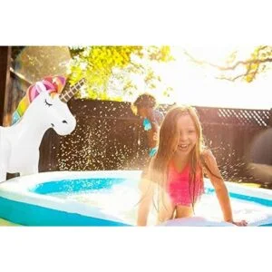 VICKEA Inflatable Sprinkler for Summer Party Fun Rainbow_3
