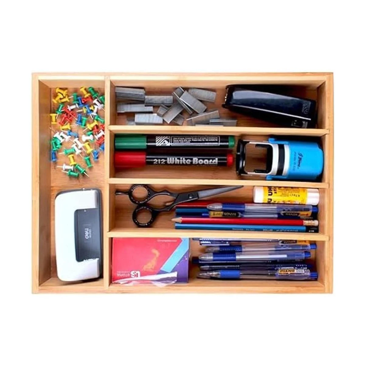 Utopia Kitchen organizador de cubiertos de bambú 5_4