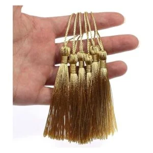 VAPKER 100 piezas de oro claro de 5 pulgadas 5.1 in 5