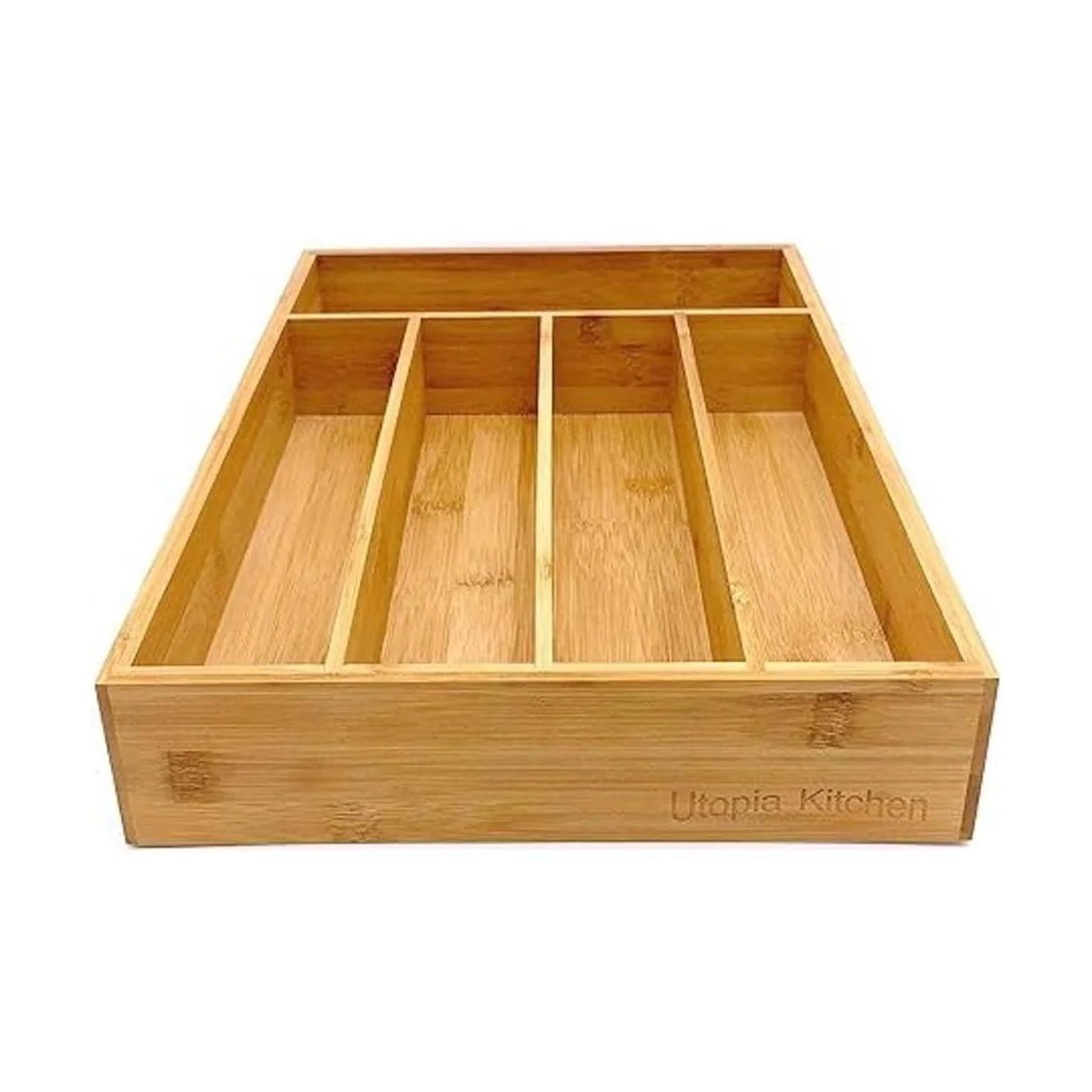 Utopia Kitchen organizador de cubiertos de bambú 5_2