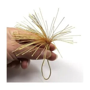 VAPKER 100 piezas de oro claro de 5 pulgadas 5.1 in 5