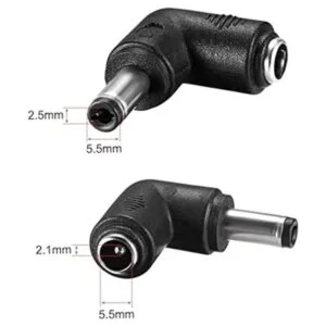 Uxcell Adaptador de conector de alimentación CC 5_2