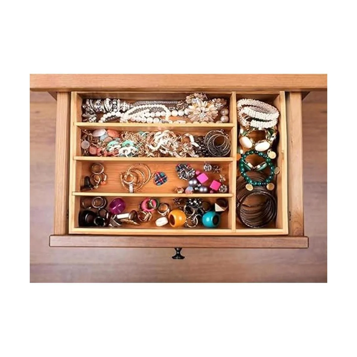 Utopia Kitchen organizador de cubiertos de bambú 5_6