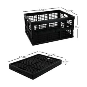 Utiao 34 cubos de almacenamiento plegables caja plegable