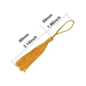 VAPKER 100 borlas suaves y sedosas hechas a mano de 5.1