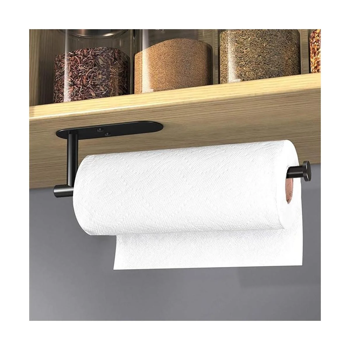 VAEHOLD Soporte adhesivo para toallas de papel para debajo_4